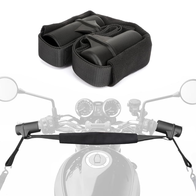 Correas para manillar de motocicleta Racrank de 32" ajustables para amarre