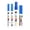 Blue, variant on Lynono 4Pcs Water and Oil Resistant Stone Paint Pen Sunproof Outdoor Tombstone Paint Pen For Rock Engraving Drawing Doodling