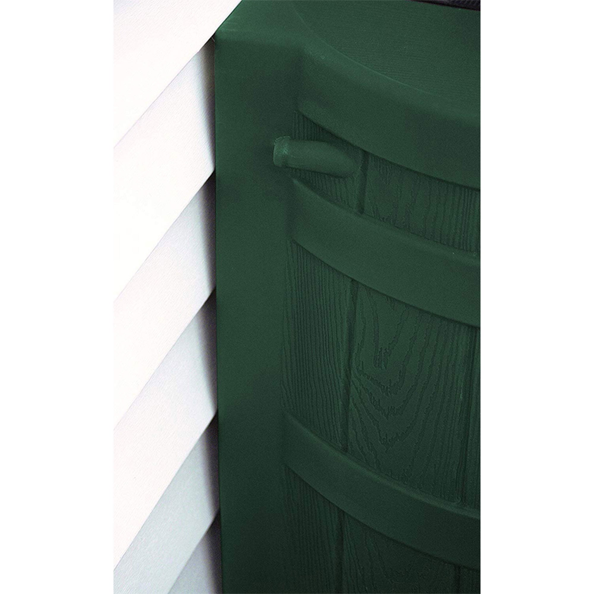 Good Ideas Rain Wizard Rain Storage Rain Barrel 50 Gallon, Green, (2 Pack)