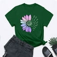 thumbnail image 6 of WCJM Women's Triple Color Block Stripe T Shirt Short Sleeve Casual Loose Womens Fashion Workout T Shirts Athletic Plus Size Tops Mmer Trendy Clothes Short Sleeve Spring Tee, 6 of 7