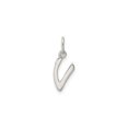 thumbnail image 3 of Sterling Silver Letter V Initial Charm, 3 of 4