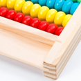 thumbnail image 4 of Ábaco - Juguete educativo clásico de madera para contar con 100 cuentas, 4 of 4