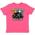 thumbnail image 3 of Inktastic Monster Trucks Are My Jam Youth T-Shirt, 3 of 5