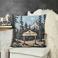 thumbnail image 2 of YINGXI Camping Throw , - , Best for Rv Owners, Rv Decor ，Camping Decor for 22x22in, 2 of 5
