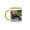 Green/White, variant on 3drose, Ecuador, Galapagos National Park. Marine Iguana on Rock., 15oz Mug