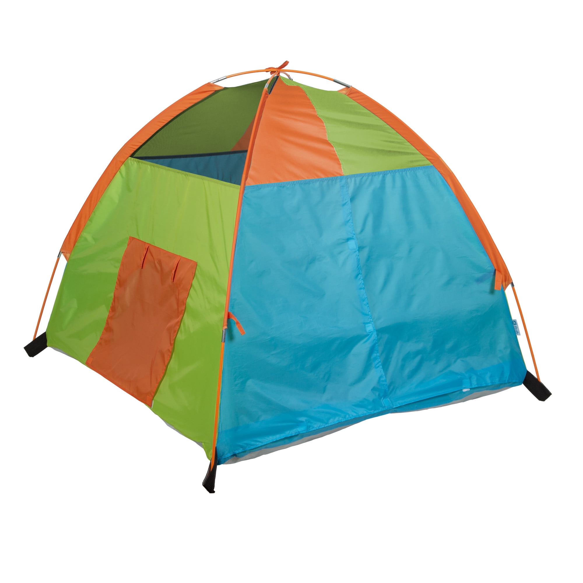 Pacific Play Tents 20432 Color Wave Tent + Tunnel Combo Kids Camping Outdoor Play Polyester, Child