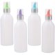 thumbnail image 1 of Botella de plástico para condimentos, botellas de plástico con tapas y puntas de colores, perfectas para condimentos, salsas, barbacoas, aderezos, jarabes, artes y, 1 of 5