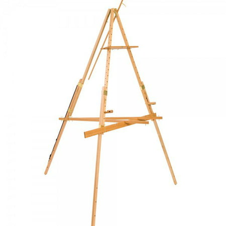 Beauport Artist Easel- Large Format Outdoor Plein Aire Painting Easel, Extra Wide Footprint Holds Canvas up to 48