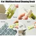 thumbnail image 5 of 3 in 1 Crocodile Brush, Multifunctional Bottle Cleaner, Cup Lid Cleaning Brushes, Portable Home Kitchen Crevice Cleaning Tool, Brush-Easy, Fast & Sparkling Clean, 5 of 8