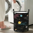 thumbnail image 4 of Picia Galaxy Large Laundry Basket, Waterproof, Freestanding Laundry Hamper, Collapsible Tall Clothes Hamper with Extended Handles-Medium, 4 of 8