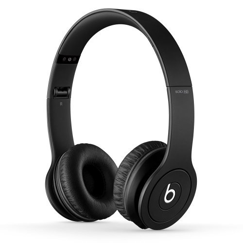 Restored Bеats Solo HD On-Ear Headphones Matte Black 900-00153-01  (Refurbished)