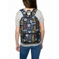 thumbnail image 2 of Harry Potter Backpack 16" Hogwarts Gryffindor Laptop Sleeve Adults Durable, 2 of 8