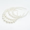 thumbnail image 2 of Diadema de perlas de gran tamaño hecha a mano con cuentas para accesorios para el cabello de adultos, diadema de perlas brillantes, artículo digno de regalo, 2 of 5