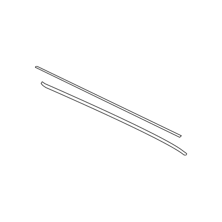 Genuine OE Toyota Rubber, Wiper, Right - 85214-78010