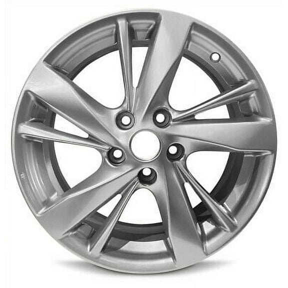 For 2013-2015 Nissan Altima 17 Inch Painted Silver Rim - OE Direct Replacement - Road Ready Car Wheel