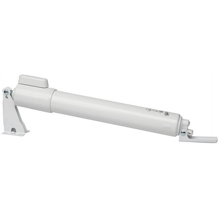 Wright Products TAP-N-GO Series V2010WH Pneumatic Door Closer, White, 90 deg Opening