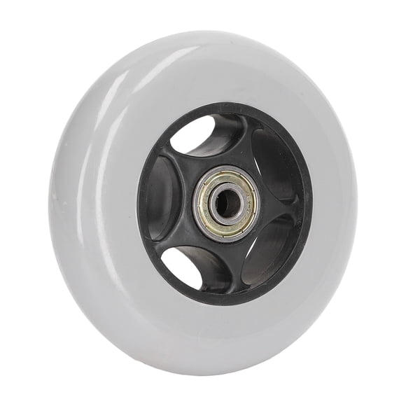 Rueda para andador, rueda para silla de ruedas, rueda de goma para andador de 4 pulgadas, repuesto para andador, diseño fácil de usar