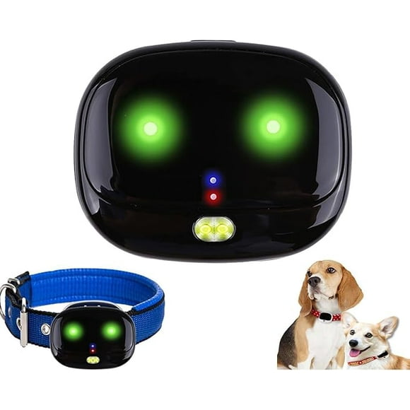 4G Pet Tracker, Rechargeable GPS Wireless Pet Fence, 3 Tracking Ways, 100m WiFi Positioning Accuracy, IP67 Waterproof, Low Battery Alarm, for Medium Small Dogs