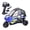 Blue, variant on 1/8 RC RC Tricycle 2.4G 3WD High Speed 3-Wheel RC Vehicle with Adjustable LED Lights, RTR Drift Adult Vehicles Collection Model(Black)