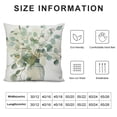 thumbnail image 5 of JEUXUS  Spring Pillow Covers Eucalyptus Vase Decorative Throw Pillows Decoration Holiday Party Green Cushion Case for Couch Sofa, 5 of 5