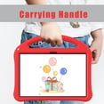 thumbnail image 5 of Kids Case for 2025 Tab 2 10.1", Children Friendly EVA Foam Protective Stand Handle Cover for T-Mobile REVVL Tab 2 10.1 Inch Tablet - Red, 5 of 14