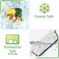 thumbnail image 3 of 20 Pieces Glass Food Storage Containers with Lids, No Leaking Glass Meal Prep Container, Airtight Glass Lunch Containers, Microwave and Freezer Safe, 3 of 6