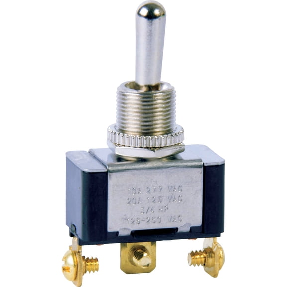 Gardner Bender Toggle Switch Single-Pole - 20 Amps, 125 V - 1-Pack