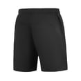 thumbnail image 4 of Lenago Short Pant for Men Gym Shorts Man Solid-Color Zipper Pocket Loose Sporty Outdoor Running Training Drawstring Pocket Shorts Black L, 4 of 8