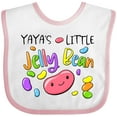 thumbnail image 3 of Inktastic Yaya's Little Jellybean Cute Easter Candy Boys or Girls Baby Bib, 3 of 4