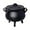 Triple Moon, variant on SOUL STICKS Reusable 6 Cast Iron Cauldron with Lid and Hanging Handle for Spell Casting, Smudging, Ritual & Blessings Pot Belly Witchcraft (Hamsa Hand)