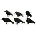 thumbnail image 2 of Decoración de cuervo decoración del hogar simulación de Halloween modelo de cuervo 6 piezas plumas negras para interior ANGGREK Otros, 2 of 8