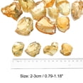 thumbnail image 2 of Fire Glass for Fire Pit, 2-3mm(1/9") High Luster Natural Glass Rocks, Brown, 2 of 3