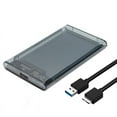 thumbnail image 1 of Lefu High-Speed USB 3.0Type C 2.5 for SATA HDD External Hard Drive Enclosure-, 1 of 9