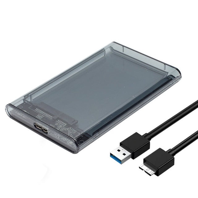 Lefu Boîtier de Disque Dur Externe SATA HDD USB 3.0 Type C 2.5 Haute Vitesse-