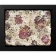 thumbnail image 2 of Allen, Kimberly 14x12 Black Modern Framed Museum Art Print Titled - Hotel Floral Plum, 2 of 5