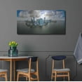thumbnail image 4 of Luxe Metal Art 'Miami, Florida' by Luxe Portfolio, Metal Wall Art, 48"x24", 4 of 9