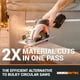 thumbnail image 4 of Sierra circular Worx Nitro 20V sin escobillas 4-1/2 inalámbrica WX531L, 4 of 9