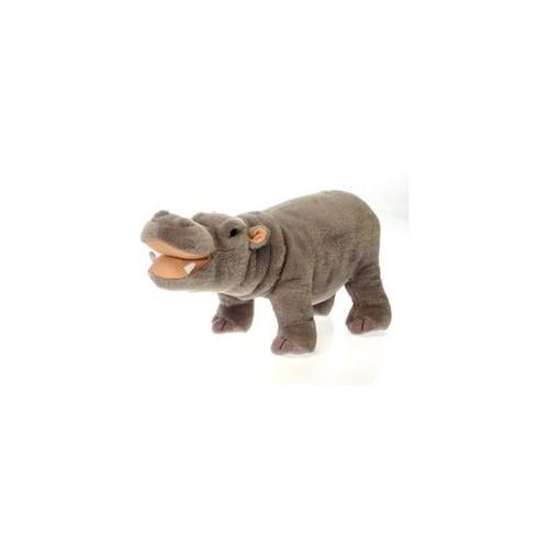Fiesta Toys Standing Hippo Hippopotamus Plush Stuffed Animal 14" 