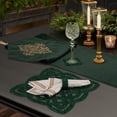 thumbnail image 5 of Five Queens Court  Nicholas Christmas Table Runner 90 Inches - Crimson, 5 of 5