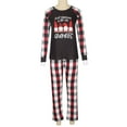 thumbnail image 4 of Offres de Noël Bébé Noël Combinaison à Manches Longues à Rayures Imprimées Vêtements de Famille Pyjamas, 4 of 8