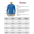 thumbnail image 5 of Roadbox UPF 50+ Men's Long Sleeve Fishing Shirts UV Sun Protection Tee Tops for Outdoors Running Workout, 5 of 5