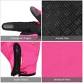 thumbnail image 3 of Lixada Guantes de ciclismo con pantalla táctil a prueba de viento invierno deportes al aire libre montar en bicicleta, 3 of 8
