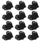 thumbnail image 1 of EeaseMX 12 pares de guantes de algodón, guantes de protección laboral, guantes de trabajo cómodos, guantes de protección para las manos, negros, talla M (gruesos)., 1 of 7