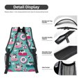 thumbnail image 4 of Yiaed Dogs With Swimming Print School Backpack College Backpack Daypacks for Students High School Spacious and Durable Daypack for Work and Travel-One Size, 4 of 6
