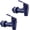 Blue, variant on Replacement Cooler Faucet Water Bottle Jug,Water Dispenser Tap Set,BPA-Free Plastic Spigot Spout Water Beverage Lever Pour Dispenser Valve,Water Crock Tap (2 White and 2 Blue)