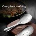thumbnail image 4 of ABCISI 2Pcs Rice Spoon 304 Stainless Steel Rice Paddle Spoon Thickened Nonstick Rice Spatula Rice Scooper Rice Cooker Spoon Food Serving Spoon Scoop Kitchen Utensils for Home Restaurant Hotel(Bright), 4 of 9