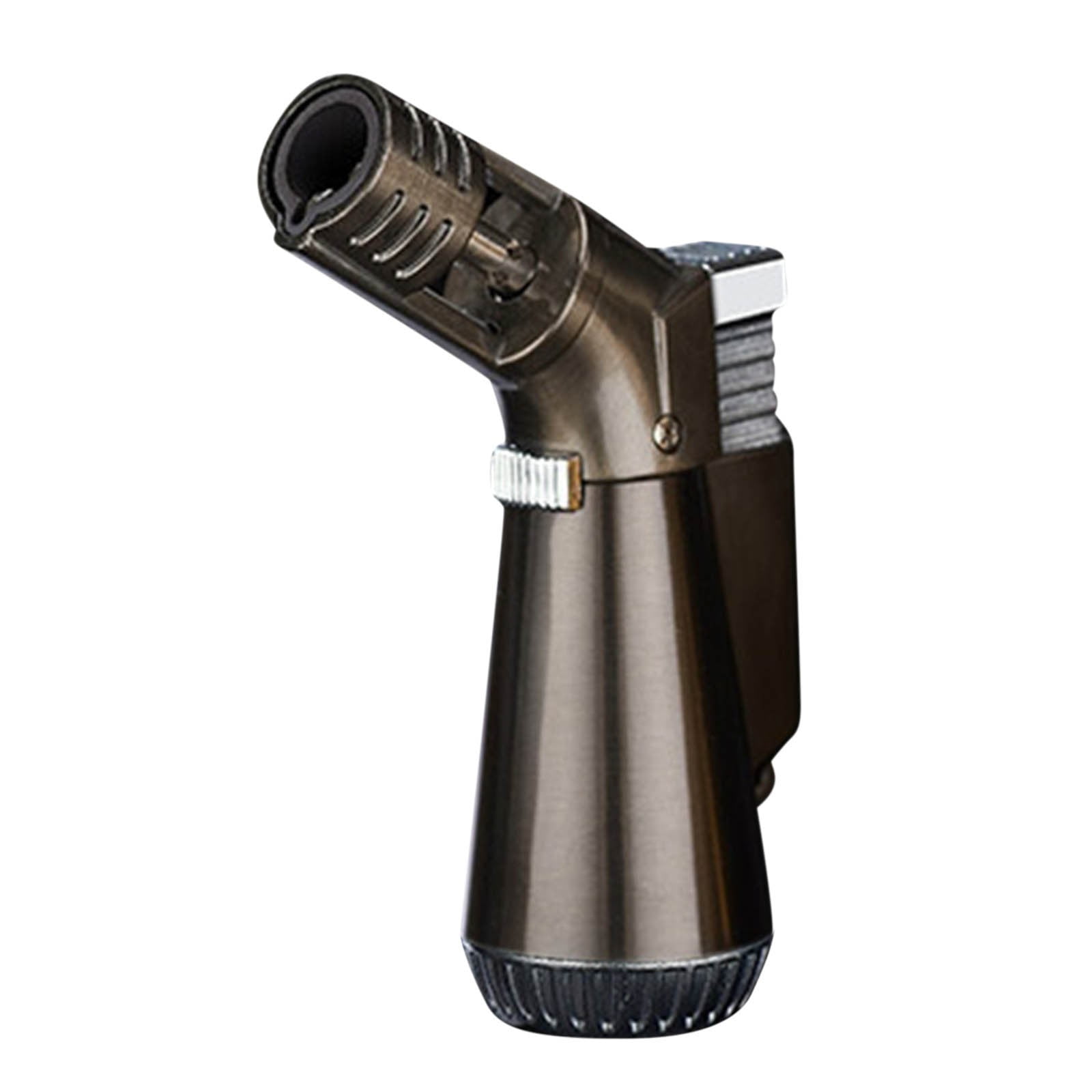 Pompotops Black Torch Lighters ,Windproof Refillable Lighter,Adjust