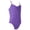 A Purple, variant on YONGHS Kids Girls Spaghetti Strap Criss Cross Ballet Dance Leotard Gymnastic Bodysuit 3-12