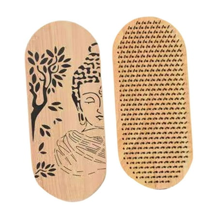 GARENDE 2 Pieces Wood Board with Nails for Deep Tissue Massage Home Meditation