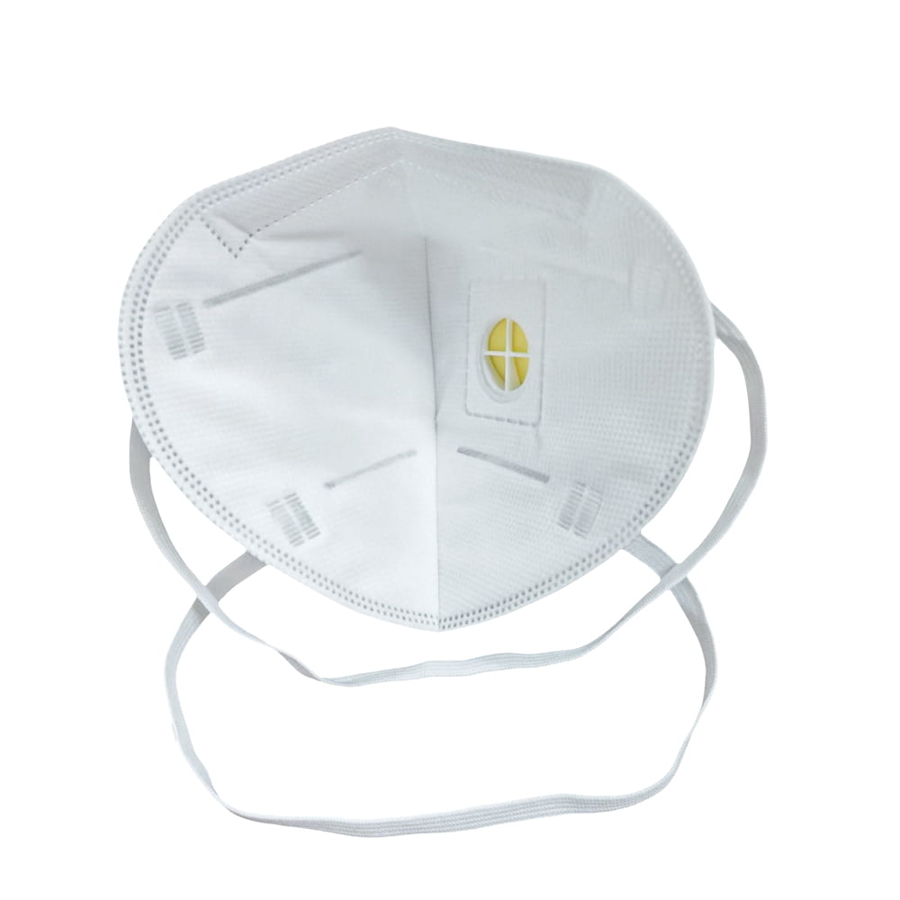 FFP2 Folding Face Masks Disposable Adults - 25 PCS 5 Layer Protection Dust Breathable Comfortable Respirator